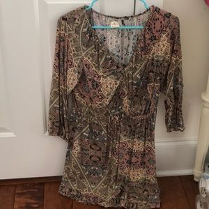 NWT O’Neill boho mini dress